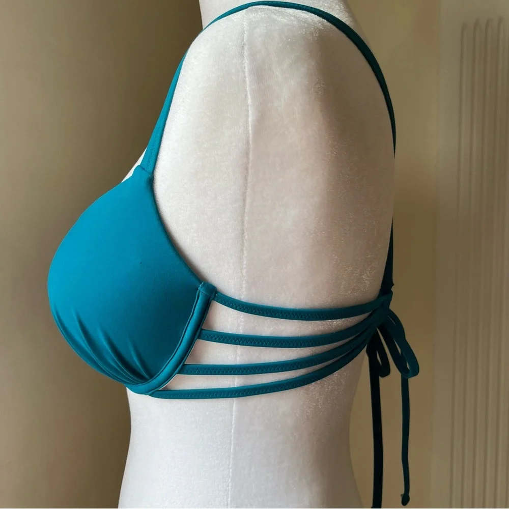 Shade & Shore sexy strappy push up bikini top 36B